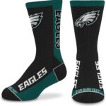 For Bare Feet NFL Unisex Kids Nfl Mvp Crew Sock Youth
