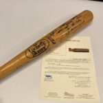 Cal Ripken Sr. Cal Ripken Jr. & Billy 1991 Baltimore Orioles Signed Bat JSA COA – Autographed MLB Bats