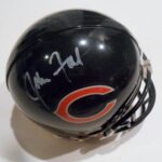 John Fox Signed Chicago Bears Football Mini Helmet w/COA – Autographed NFL Mini Helmets