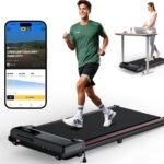 12% Incline Walking Pad Treadmill, Portable Treadmill for Home, Compact Walking Pads for Small Spaces,300LBS Weight Capacity and Big LED Display