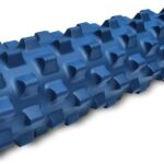 RumbleRoller Original Textured Foam Roller – Deep Tissue, Self Myofacial Release Massage Therapy Roller