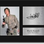 HWC Trading Mark Hamill USL Signed Printed Autograph Star Wars Print Photo Picture Display – US Letter Size