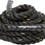 Amazon Basics Battle Rope for Home Gym Workout, Exercise Training Equipment