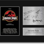 HWC Trading Jurassic Park Cast Sam Neill Gifts Printed Signed Autograph Picture for Movie Memorabilia Fans – US Letter Size