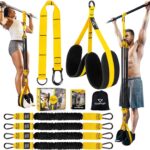 Pull Up Assistance Bands, 4 Adjustable Heavy Duty Resistance Bands for Pull Up Bar, Pull Up Assist Bands with Fabric Feet/Knee Rest for Home Gym Fitness Exercise Strength Training(70-280lbs)