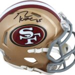 49ers George Kittle Authentic Signed Speed Mini Helmet Autographed BAS Witnessed