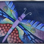 Anna by Anuschka Women’s Hand Painted Leather Two Fold Wallet