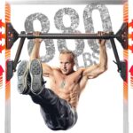 Pull Up Bar/Chin up bar Upper Body Workout Bar, Super load-bearing: Dual Security Locking, Two-way Support Fitness Strength Training Equipment