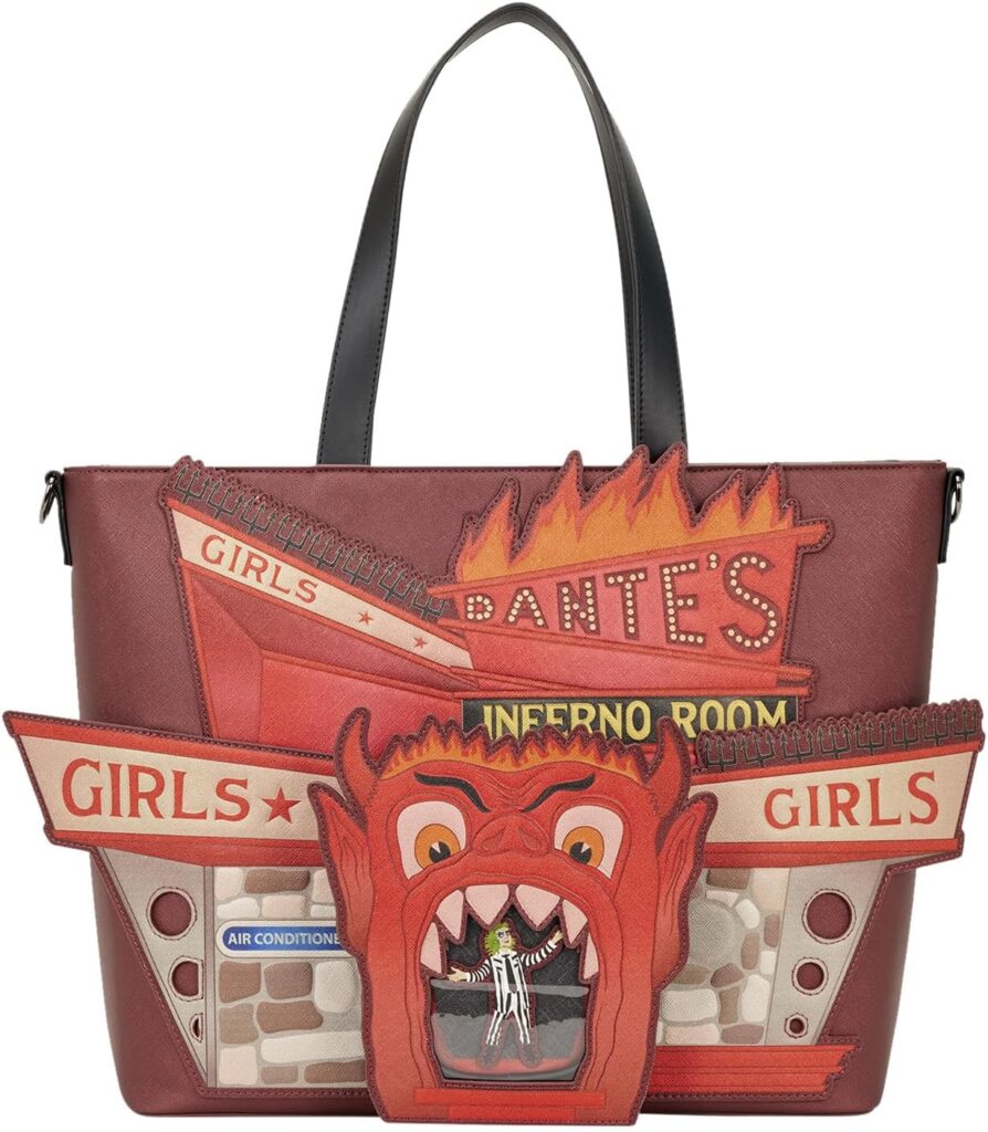 Loungefly Warner Bros Beetlejuice Tote Bag