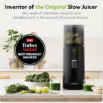 Hurom H400 Cold Press Juicer Machine, Award Winning Masticating Slow Juicer, Easy to Clean, Strainer & Hands Free with Self Feeding, Wide Mouth Hopper, Easy Assembly (White)