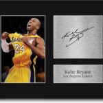 HWC Trading Kobe Bryant Los Angeles LA Lakers Gifts USL Printed Signed Autograph Picture for Basketball Memorabilia Fans – US Letter Size