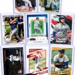 Los Angeles Dodgers Baseball Cards: Freddie Freeman, Shohei Ohtani, Mookie Betts, Will Smith, Clayton Kershaw, Max Muncy, Teoscar Hernandez, Jackie Robinson ASSORTED Stars and GOATs LA Trading Card and Wristbands Gift Pack