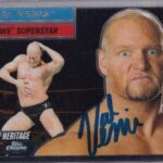 Val Venis Signed 2006 Topps Heritage Chrome WWE Card #30 Autograph Pro Wrestling – Autographed Wrestling Cards