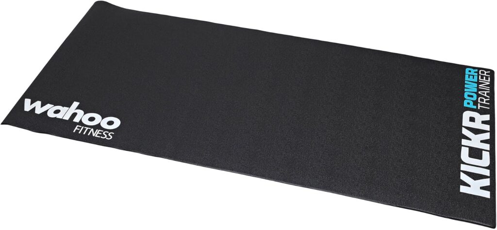 Wahoo KICKR MAT All-Purpose Noise Insulating Exercise Floor Mat for Indoor Cycling Trainers, Stationary/Spin Bikes, Yoga, Cross Training
