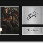 HWC Trading Chris Pratt Jurassic World Gifts Printed Signed Autograph Picture for Movie Memorabilia Fans – US Letter Size