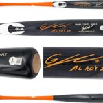 Gunnar Henderson Autographed Black Player Model Baseball Bat “AL ROY 23” Beckett BAS Witness Stock #225828