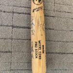 MLB rookies of the year Signed Bat Moon 54, Virdon 55, Howard 60 Matlock 72 JSA – Autographed MLB Bats
