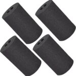 Foot Foam Pads Rollers Replacement (5.5 * 3.1 * 3.1in), Padding Cover for Inversion Table, Workout Bench, Sits Ups Replacement Parts, Home Gym Accesories