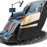 2025 Massage Chair Full Body, 4D Zero Gravity Massage Chairs SL Track Shiatsu Massage Recliner Chair with Secure-Fit Arm Airbag, Waist & Calf Heating Voice Control Bluetooth Joystick G2 Black