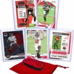 Tom Brady Football Cards Assorted (5) Bundle – Tampa Bay Buccaneers Trading Cards