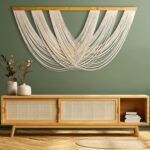 Knots & Beyond Extra Large Macrame Wall Hanging 59″ x 33″ – Premium Boho Tapestry for Above Bed or Couch, Handmade Yarn Wall Art, Modern Boho Wall Decor for Office, Bedroom, or Living Room, Neutral Fiber Textile Accent