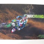 Garrett Marchbanks, supercross, motocross, signed, autographed, 11×17 Poster, COA Will Be Included.