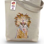 Chicken Tote Bag – Heavy Canvas Chicken Tote -Chicken Gift – Chicken Gifts – Handmade Totes – Reusable Shopping Bag – Chicken Lady Gifts – Shoulder Bag – Grocery Bag – Handbag – Beach Bag