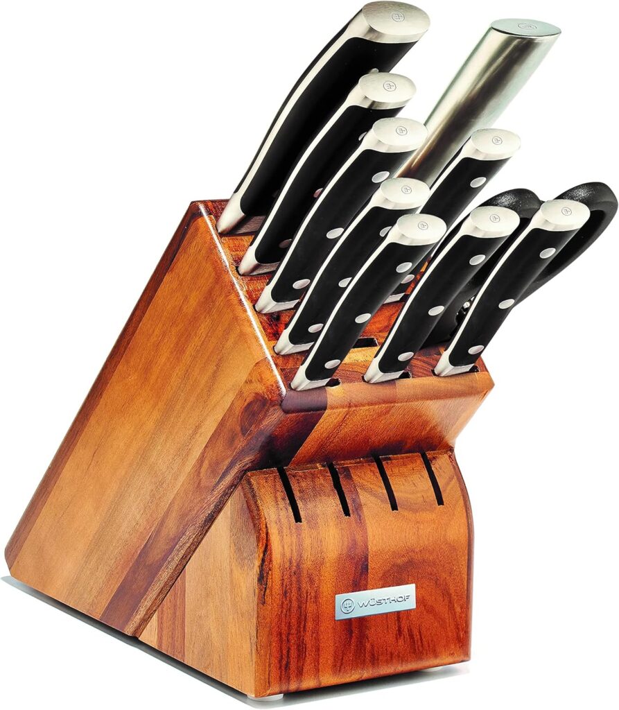 WÜSTHOF Classic IKON 11-Piece Knife Block Set