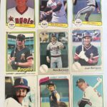 1970’s and early 1980’s California Angels Baseball Cards