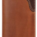 House of Jack Co. Buck Long Bifold Wallet for Men and Outdoorsmen, Full Grain Cowhide Leather Rodeo Wallet, Tan