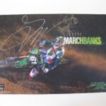 Garrett Marchbanks, supercross, motocross, signed, autographed, 11×17 Poster, COA Will Be Included