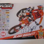 Blake Baggett, Supercross, Motocross, signed, autographed, 12×18 Poster, COA will be included=