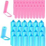 64 Pieces Sponge Hair Rollers: 2 Sizes for Medium Length Styling, Flexible Foam Curlers