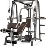 MARCY Smith Cage Workout Machine Full Body StrengthTraining Home Gym Equipment System with Leg Developer, Press Bar, PEC Deck, and Squat Rack