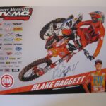 Blake Baggett, Supercross, Motocross, signed, autographed, 12×18 Poster, COA will be included,