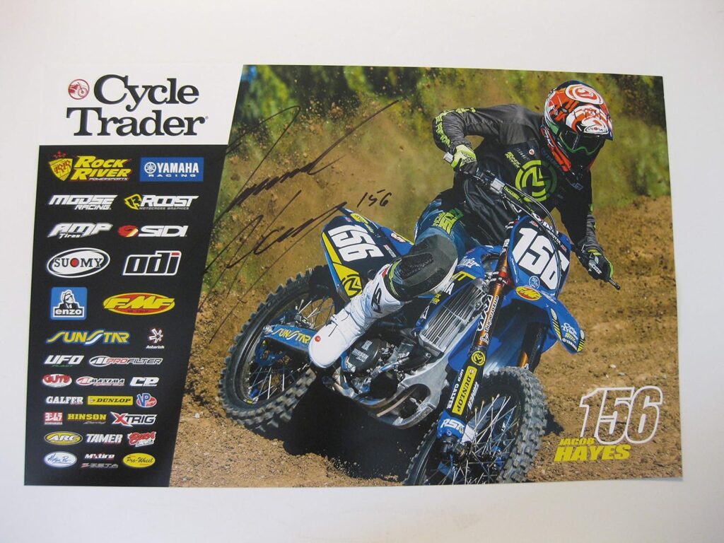 Jacob Hayes, Supercross, Motocross, signed, autographed, 11×17 poster, COA will be included.