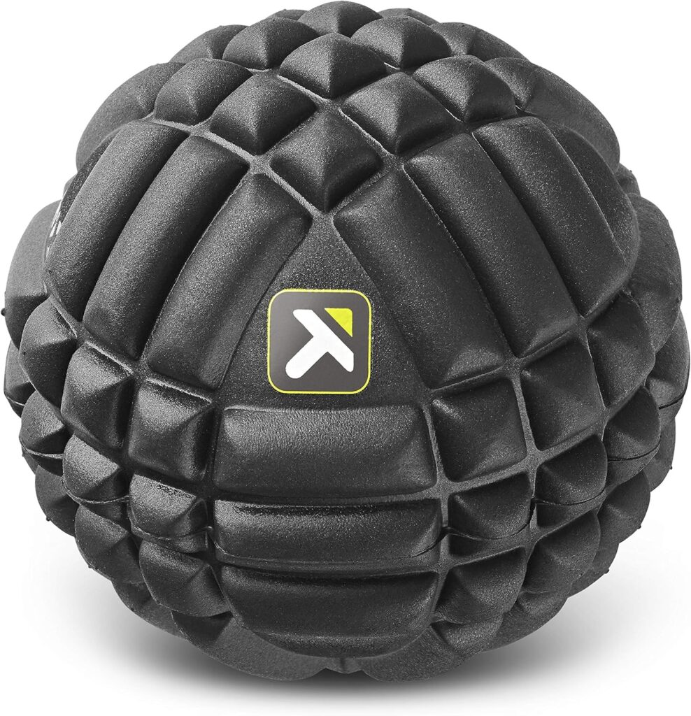 Trigger Point Performance Grid X Massage Ball for Deep Tissue Massage and Exercise Recovery, Black