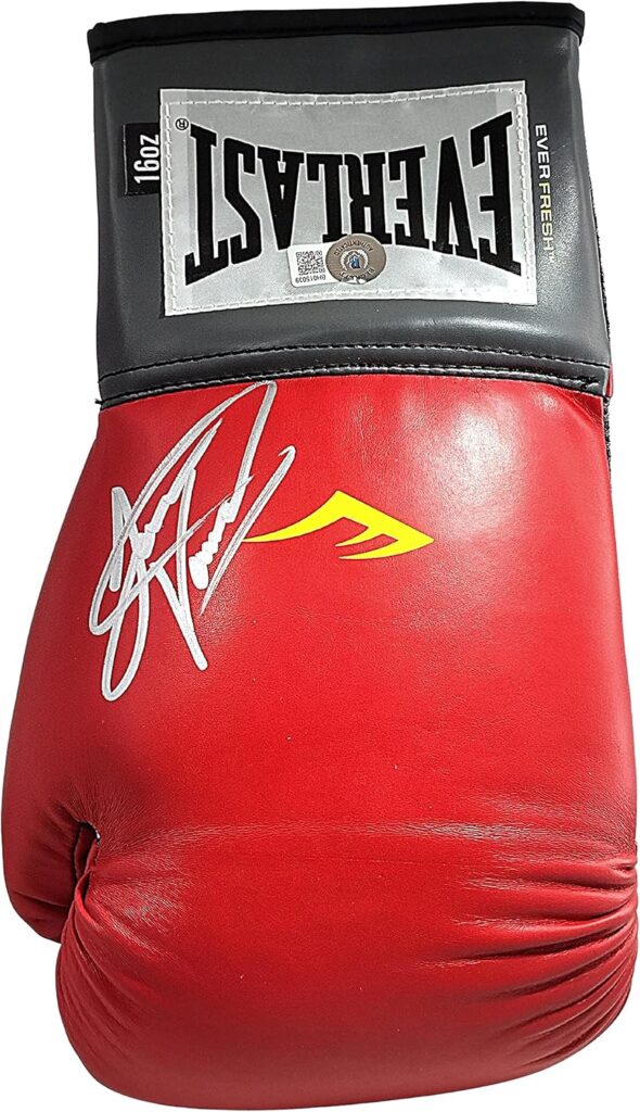 Jessie Vargas Signed Boxing Glove Beckett Authentic Autographed Gloves Boxer Sports Memorabilia COA