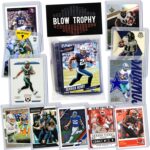 NFL Running Back Football Card Bundle, Assorted Set of 12 Mint Star RB Football Cards Gift Set, Includes one Relic, Serial, or Rookie, Protected by Sleeve and Toploader with Fantasy Football eBook