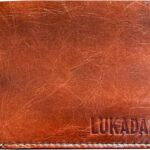 Men’s Leather Bifold Wallet, Hand-Crafted Genuine Full Grain Real Animal Hide – Designed for Credit/Debit & Modern Traveler Card Access – Slim Wallet – Tan