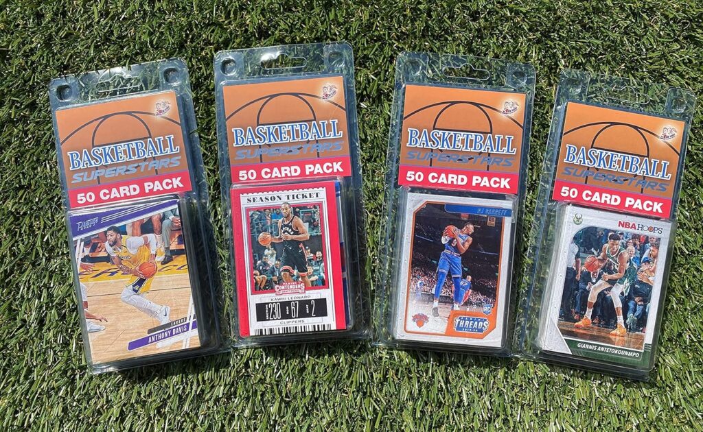 NBA Superstar- (50) Card Pack NBA Basketball Superstars Starter Kit all Different cards. Comes in Custom Souvenir Case! Perfect for the Ultimate NBA Fan! by 3bros